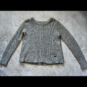 Women’s white/multicolor Hollister Sweater